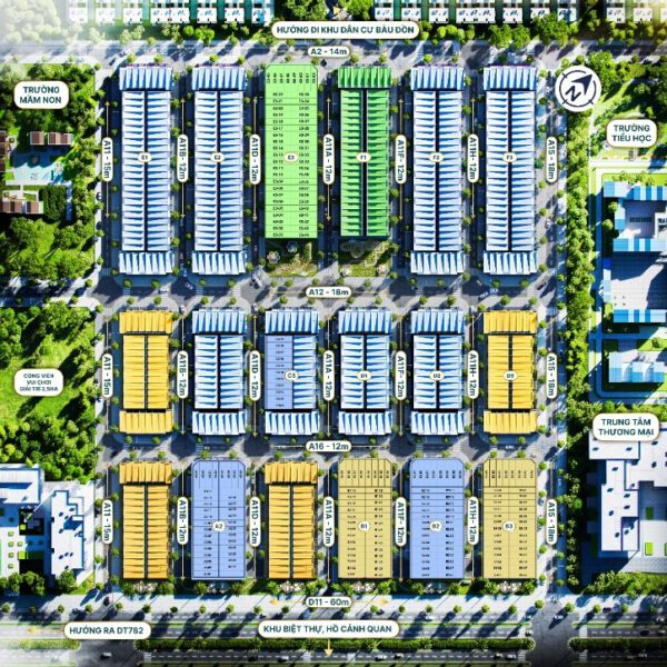 Phước Đông New City sở hữu hạ tầng đồng bộ, tiện nghi
