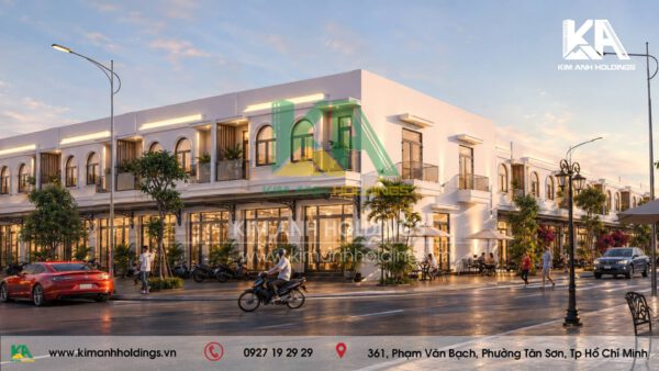 nhà phố Phước Đông New City