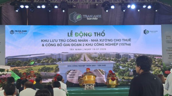 Lễ động thổ Khu công nghiệp Trần Anh Tây Ninh